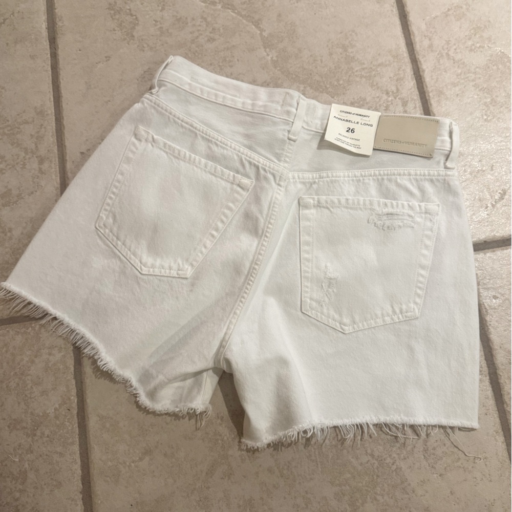 Citizen of Humanity Annabelle Denim Shorts. - Picture 5 of 12